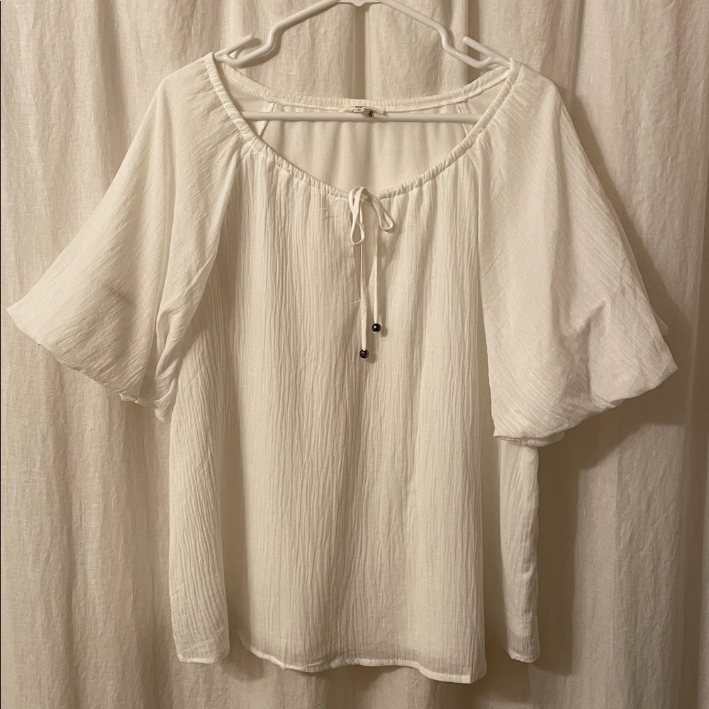 Entro Ivory Blouse